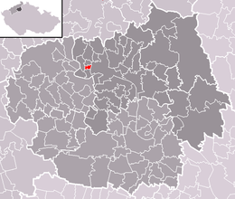 Michalovice - Carte