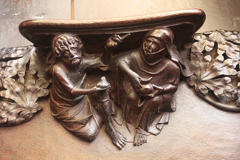 File:Misericords at Wells Cathedral 16.JPG