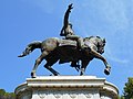 Ruiterstandbeeld van Garibaldi in Palermo