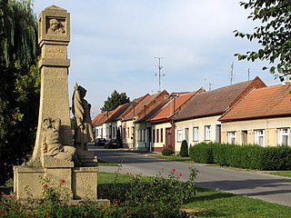 <span class="mw-page-title-main">Moravany (Hodonín District)</span> Municipality in South Moravian, Czech Republic