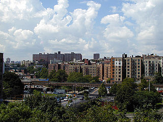 Morris Heights is a residential neighborhood located in 