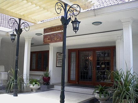 Museum Batik Danar Hadi, the owner of Batik label Danar Hadi, located in Jl. Slamet Riyadi, Solo City