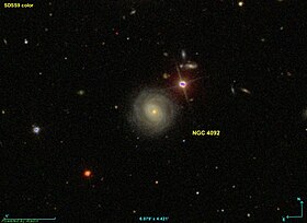 Az NGC 4092 cikk szemléltető képe