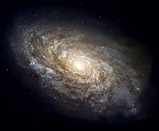 Una galassia è un grande insieme di stelle, sistemi, ammassi ed associazioni stellari, gas e polveri, legati dalla reciproca forza di gravità. Il nome deriva dal greco γαλαξίας (galaxìas), che significa 