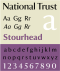 Thumbnail for National Trust (typeface)