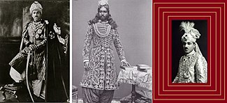 Nawab of Bahawalpur in various styles of sherwani Nawabs of Bhawalpur in Sherwani..jpg