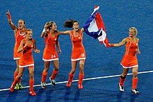 Netherlands womens hockey celebrate - 2012 Olympics.jpg