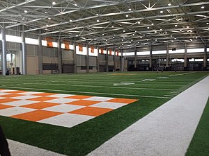 The indoor field at Neyland-Thompson Sports Center Neyland-Thompson Sports Center.jpg