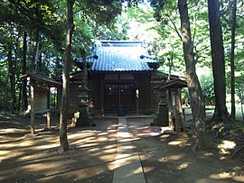 根頭神社拝殿