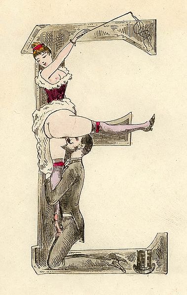 [Image: 379px-Nineteenth-century_erotic_alphabet_E.jpg]