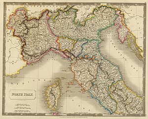 1815년 이탈리아 북부.