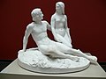 Jens Adolph Jerichau: Adão e Eva antes da queda, 1863. Gliptoteca Ny Carlsberg