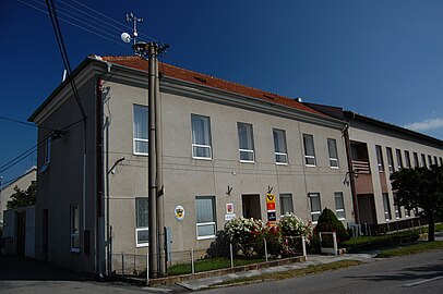 Malé Hradisko : la mairie.