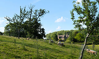 Bredwardine village in United Kingdom