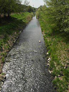 Olšava jõgi Uherský Brodis