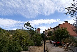 Vista de una calle de la localidad.