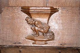 Misericord in the Oude Kerke, Amsterdam