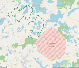 Området av naturreservatet.