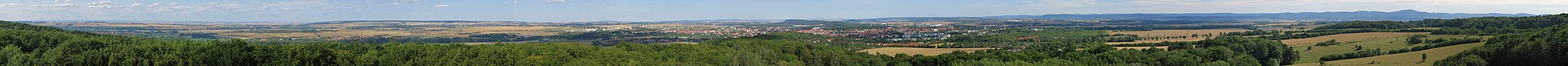 Panorama vom Bürgerturm Gotha