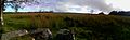 Interior of the Bronze Age settlement of Kraps Ring in Dartmoor.