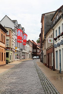 Parchim, die Lange Straße