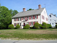 The Peleg Arnold Tavern, built around 1690, was home to Peleg Arnold. Peleg Arnold tavern North Smithfield RI.JPG