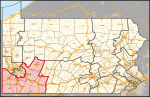 Thumbnail for Pennsylvania's 14th congressional district