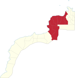 Map of the 2nd District of Zamboanga del Norte Ph fil congress zamboanga del norte 2d.png