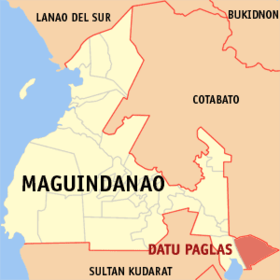 Mapa a pakabirukan ti Datu Paglas