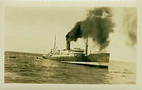 Photograph depicting the sinking of SS TAHITI (7771119458).jpg