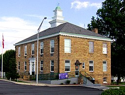 Pickett Countys domstolshus i Byrdstown.