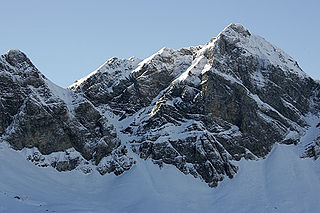 Hochstollen Mountain in Switzerland