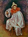 Malíř Pierre-Auguste Renoir použil svého syna Jeana jako model pro tento Pierrot blanc z roku 1901.