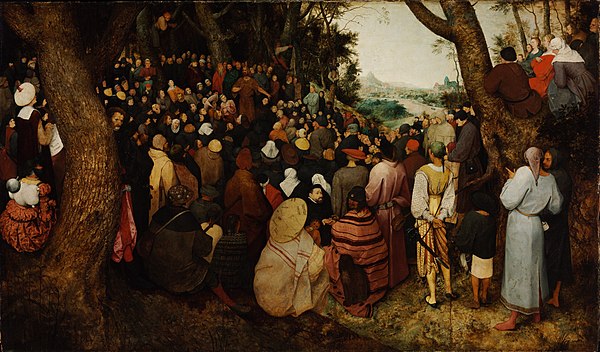 The Preaching of St. John the Baptist by Pieter Bruegel the Elder, 1566