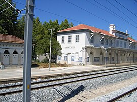 Historic Pinhal Novo train station