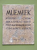 Miniatuur voor Bestand:Plaque - Budapest, Úri u. 35, 1014 Hungary.jpg