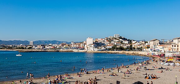 Plage de la Pointe Rouge (nearby)