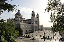 Plaza de la Armería, Madrid, España.JPG