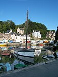 Le port de Pont-Aven, un matin de fête de l'Assomption.