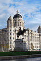 * Nomination Port of Liverpool Building and statue of King Edward VII at the Pier Head, Liverpool, England--France3470 11:30, 2 May 2011 (UTC) * Promotion A QI for me. It is just a very little bit tilted. --Elektroschreiber 20:32, 3 May 2011 (UTC) I think that might just be the composition or angle. When I brought it into photoshop and put some guidelines on it all the verticals are perfectly straight.--France3470 10:12, 5 May 2011 (UTC)