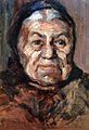 Portret starice (Milevica Petrović), 1909, Umjetnička galerija "Nadežda Petrović" Čačak