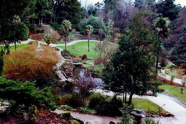 Japanese gardens at Powerscourt Estate