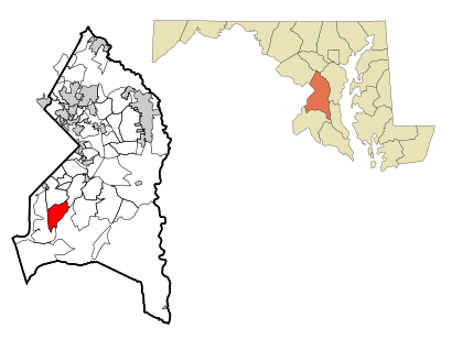 Cómo llegar a Friendly, Maryland en transporte público - Sobre el lugar