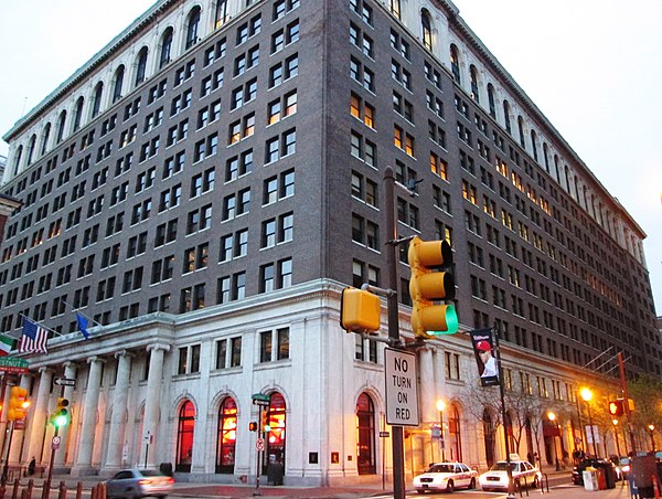 The Public Ledger Building in 2024