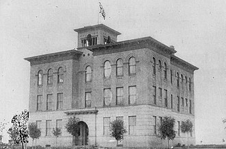 Public school building in Devils Lake, N.D., 1898 Public school building in Devils Lake, N.D., 1898.jpg