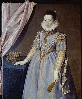 Pulzone, Scipione - Cristina di Lorena, granduchessa di Toscana - 1590.jpg