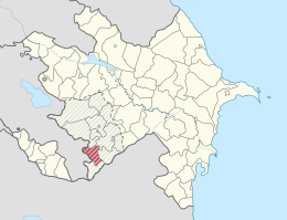 District de Qubadlı - Localisation