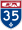 Kvebekas Autoroute 35.svg