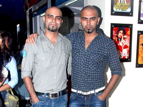 Raghu Ram (left) with his brother Rajiv Lakshman