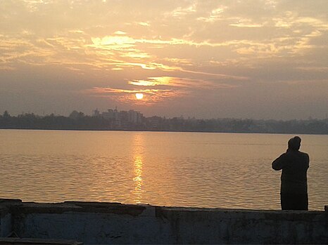 Rankala Lake at morning
